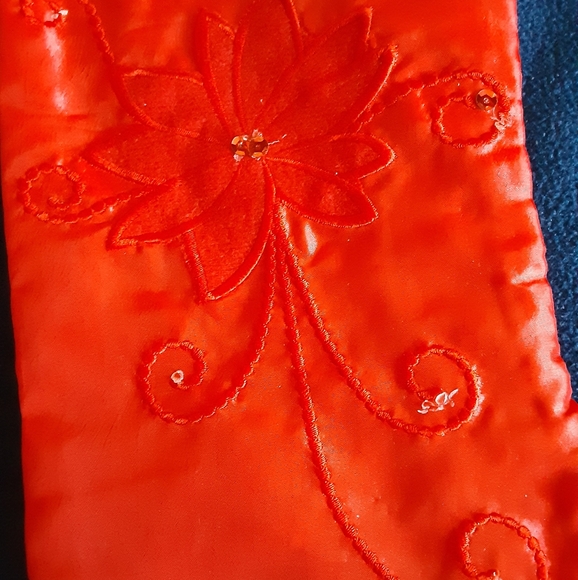 Red Christmas Stocking - Picture 3 of 4